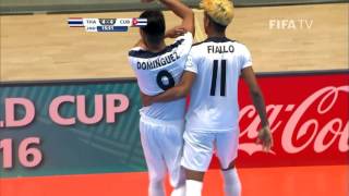 Thailand v Cuba  FIFA Futsal World Cup 2016  Match Highlights [upl. by Niliram299]