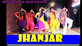 Jhanjar। Diljit Dosanjh । Gippy Grewal । Teej spl । Punjabi Dance । Punjabi Girls dance [upl. by Eenafets]