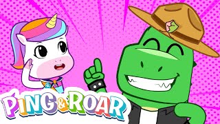 🦖 BEWARE the Monster Vacuum 🤠  Cartoons for Kids  Dinosaur Cartoon  06 [upl. by Yesteb496]