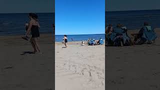 Parlee Beach Shediac NB  First visit to Parlee Beach August 10 2023 [upl. by Anilec]