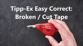 FIX TippEx Easy Correct  Broken  Cut Tape [upl. by Edas202]