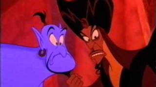 Aladdin  Prince Ali Reprise amp JasminJafar kiss  greek [upl. by Netsryk]