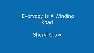 Everyday Is A Winding Road Sheryl Crow guitar tab score [upl. by Nared]