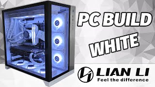 White PC Build  Lian Li Dynamic O11  Intel 11Th  RTX 2060  Time Lapse [upl. by Harsho]