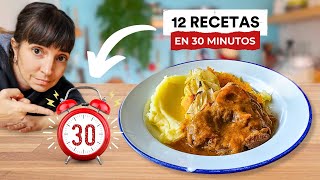 Recetas que se hacen en 30 minutos ideas fáciles y rápidas [upl. by Inaluiak217]