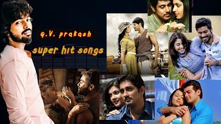 gv prakash hitsgv prakash songsgv prakashtamil songs [upl. by Legir868]