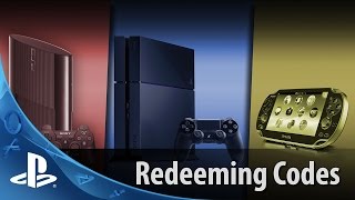 Redeeming Codes  PS4 [upl. by Koby937]