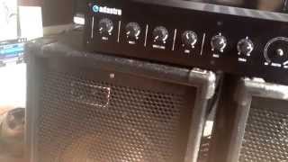 The Adastra 952972 Mixer Amplifier 120W Sound Test [upl. by Teragramyram903]