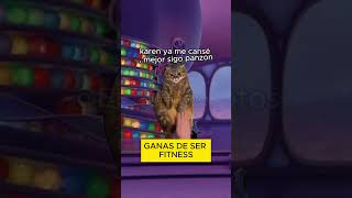 INTENSAMENTE nueva emoción  ganas de ser fitness MEME DE GATOS [upl. by Ferdinanda]