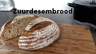 Zuurdesembrood maken – Samen Koken met Allerhande  recept Allerhande [upl. by Kattie477]