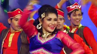 Remix Qawwali SATV Eid Dance by Mim Chowdhury amp Shaed  Eid Dance Program [upl. by Brunhilda]