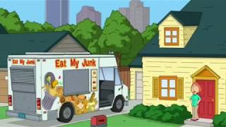 Family Guy  Peter Opens a Food Truck  Junk Food Selection [upl. by Aihcats796]