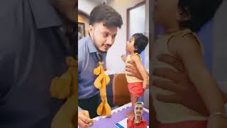 funny babydocter comedy babymedicine baby cutebaby cute trending drimranpatel monkey [upl. by Nissie]