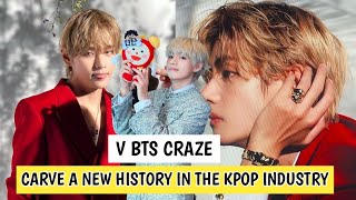 LATEST V BTS With LAYOVER KIM TAEHYUNG Has Swept the US Japan and China Hanteo Charts All at Once [upl. by Elinet]