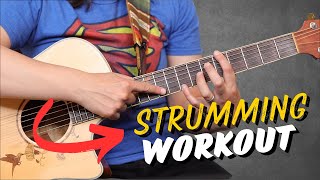 Master Strumming Guitar Strumming Workout for Beginners [upl. by Ardnoik]