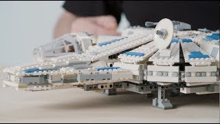 Kessel Run Millennium Falcon  LEGO Star Wars  75212 Designer Video [upl. by Sivlek]