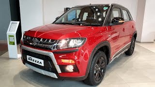 Maruti Suzuki Vitara Brezza 2019 FULL Detailed Review  BOLD SUV Features Interiors Price [upl. by Nolak263]