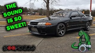 Single Turbo R32 Skyline GTR  T51R Modded Precision 6266 Gen2 Turbo [upl. by Nautna]