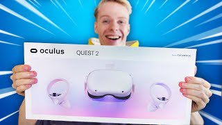 Oculus Meta Quest 2 Setup Unboxing Tips amp First Impressions [upl. by Noletta]