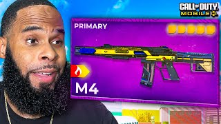 FREE PAY 2 WIN M4 IN COD MOBILE [upl. by Atteoj]