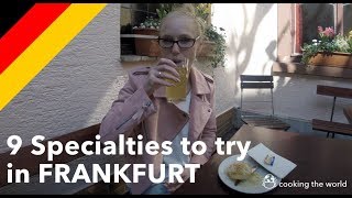 Frankfurt Traditional Food  9 Frankfurt Specialities  Dishes to eat in Frankfurt [upl. by Ahmad]