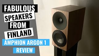 Amphion Argon 1 Speaker Review [upl. by Hsatan913]