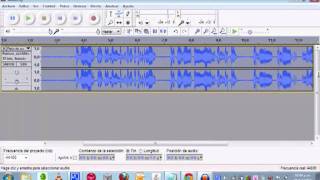 Audacity Cómo reducir el ruido ambiente de una grabación [upl. by Burkhart]