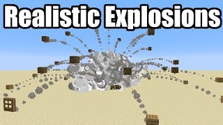 Realistic TNT Explosions in Minecraft 114 [upl. by Delphina436]