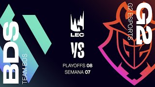 TEAM BDS VS G2 ESPORTS  MAPA 2  PLAYOFFS 8  LEC  VERANO 2024  LEAGUE OF LEGENDS [upl. by Ycniuq]