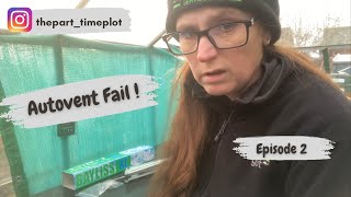 PTP Episode 2  Winter Tasks  Autovent Fail Clearing ground sprout care and potting on flowers [upl. by Supple]