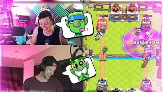 NICK amp MOLT  Hilarious Clash Royale moments [upl. by Lramaj]