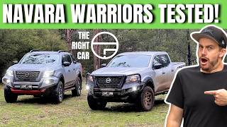 Nissan Navara Warrior Review  SL Warrior amp PRO4X Warrior test inc offroad [upl. by Bel557]