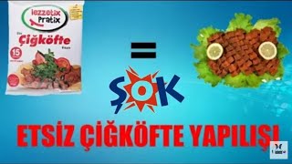 ŞOKun ETSİZ ÇİĞKÖFTE HARCINI DENEDİK 2 [upl. by Medwin]