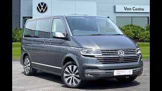 Volkswagen Caravelle Executive 20TDI 7sp DSG 150PS  Volkswagen Van Centre Liverpool [upl. by Ecyak]