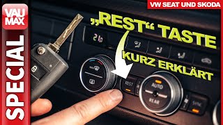 VW REST Taste Funktion Heizung Climatronic im VW SEAT amp Skoda – Sinn und Bedeutung mit Mehrwert [upl. by Moyna661]