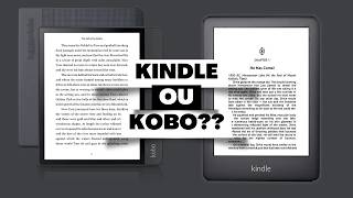 Comparação de ereaders KINDLE x KOBO [upl. by Eerized902]