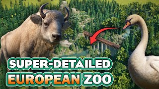 INSANELY DETAILED EUROPEAN ZOO  Planet Zoo Tour [upl. by Ysteb]