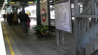 HD HampC Line C Stock  Liverpool Street  West Ham  171211 [upl. by Arlina]