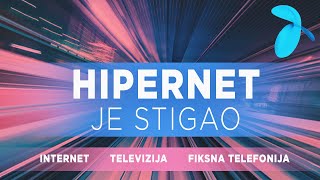 Hipernet je stigao predstavljamo internet i TV ponudu Telenora [upl. by Olegnaed401]