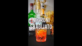 How to make a Negroni Sbagliato cocktail at home recipe [upl. by Buderus]