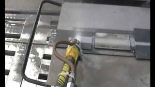 Abrasion testing with wet sandblasting [upl. by Tedie]