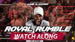 WWE Royal Rumble 2022  LIVE Watch Along With Expressions ft RantsNBants [upl. by Ecinwahs]