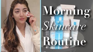 Morning Skincare Routine Acne chat  Amelia Liana [upl. by Hartill]