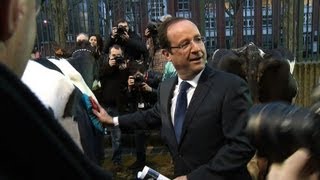 Hollande au Salon de lagriculture pour un marathon de 10h [upl. by Balthasar]