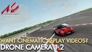 COOL and CINEMATIC Replay Videos in Assetto Corsa with Drone Camera Mod  Installation amp Tutorial [upl. by Haelat]