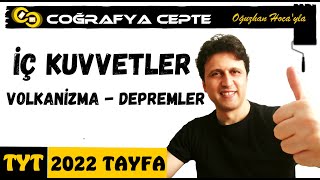 VOKANİZMA  DEPREMLER  YERİN YAPISI ve İÇ KUVVETLER  TYT COĞRAFYA [upl. by Aiuqet]