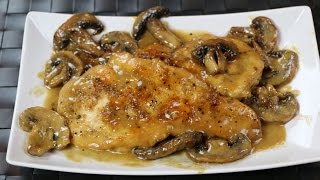 Chicken Marsala Recipe  How to Make Chicken Marsala [upl. by Ramat442]