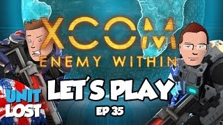 XCOM Enemy Within Lets Play IRONMAN 35 [upl. by Camroc]