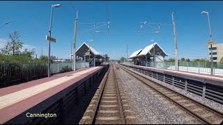 Drivers view Transperth A series Perth to Armadale and return  C pattern  real time [upl. by Rimhsak]