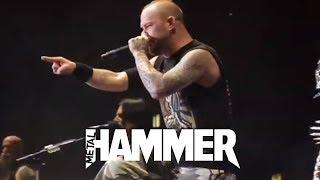 Five Finger Death Punch Lift Me Up  live in Birmingham with Rob Halford  Metal Hammer [upl. by Aliel167]